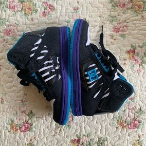 BRAND NEW DISCONTINUED DC rebound high le zebra